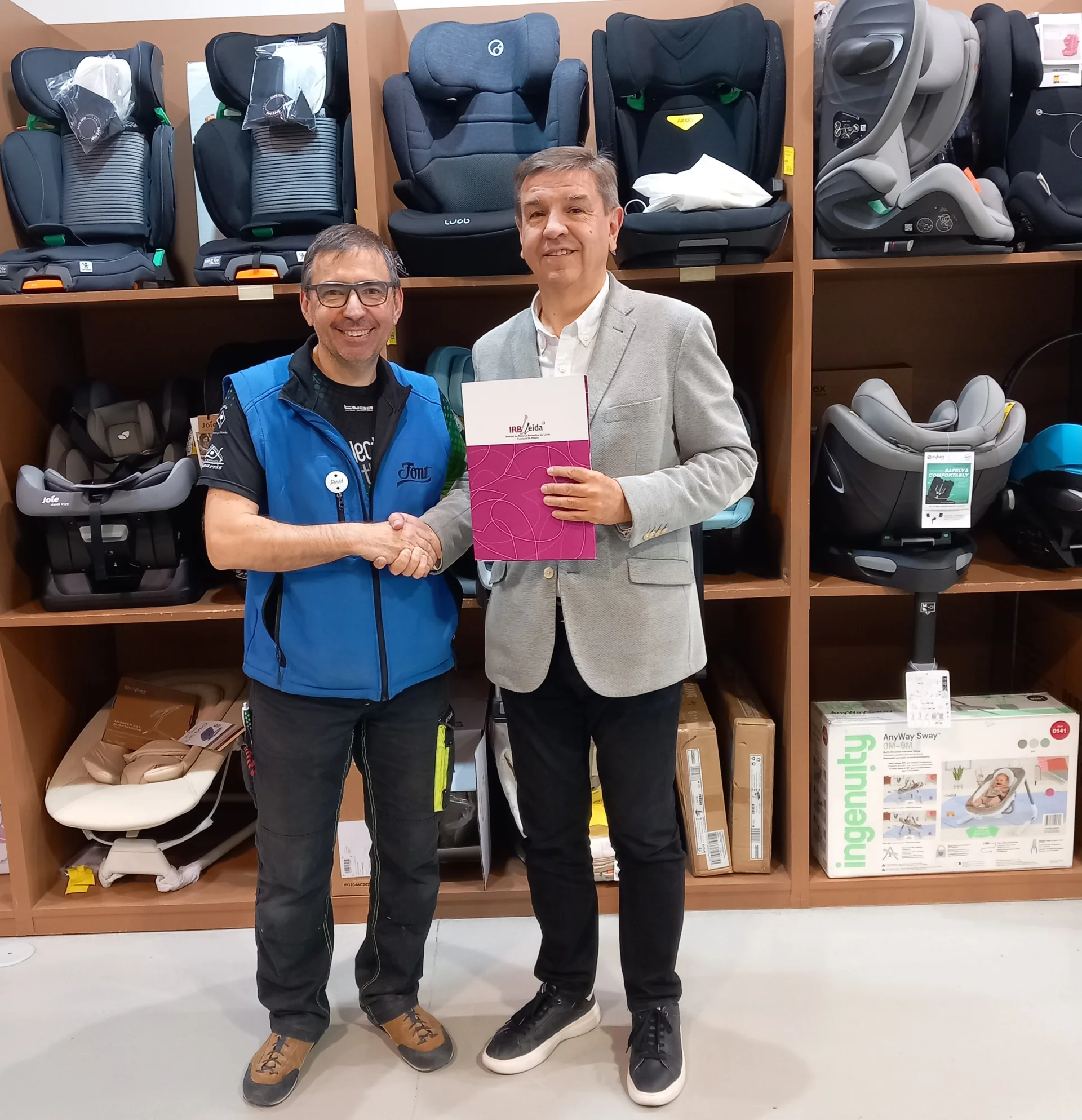 Font Puericultura renueva su colaboración con el IRBLleida