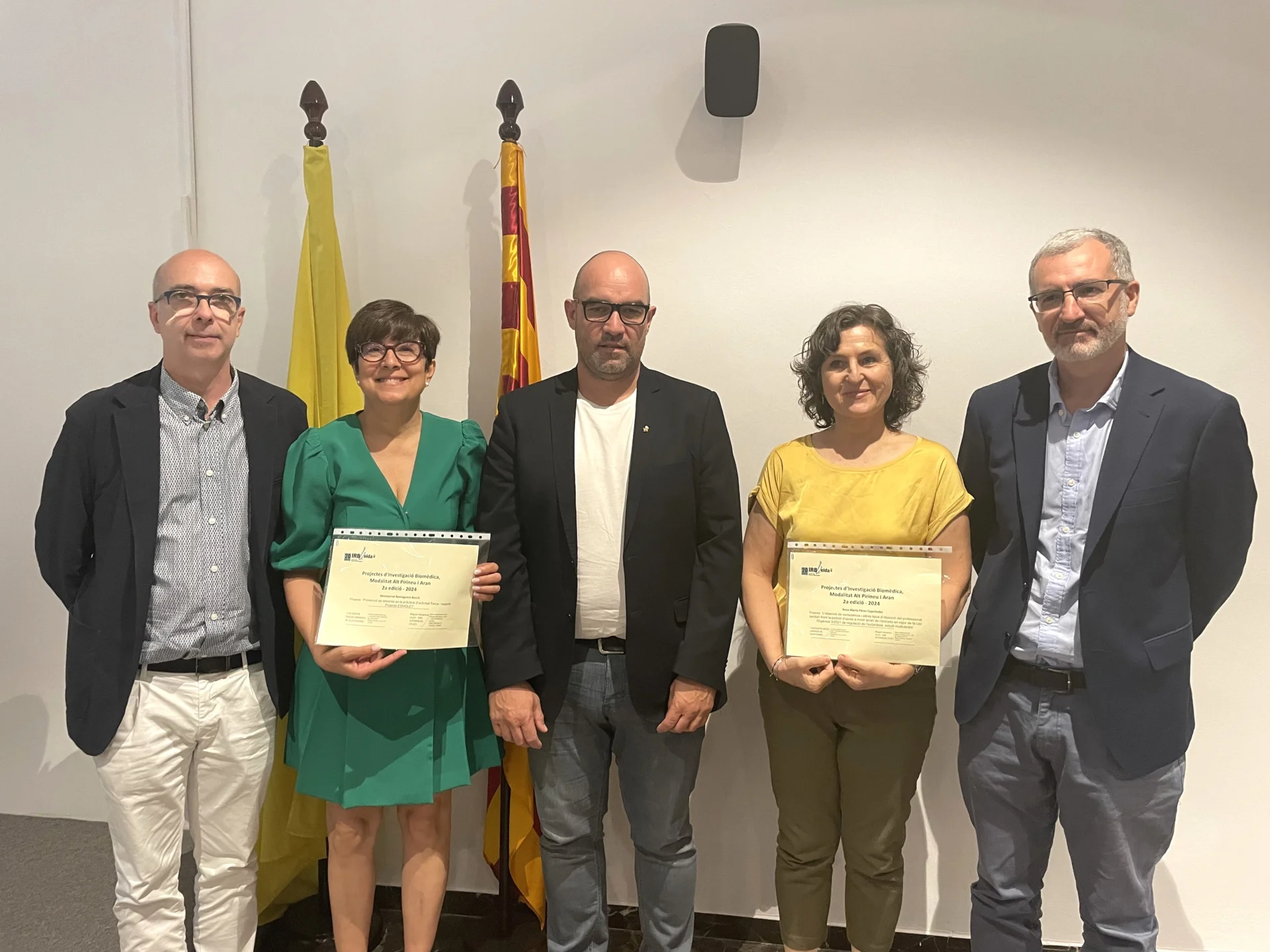 Becados dos proyectos del Alto Pirineo y Arán para estudiar la objeción de conciencia ante la eutanasia y la prevención de siniestros en la práctica de actividad física y deporte