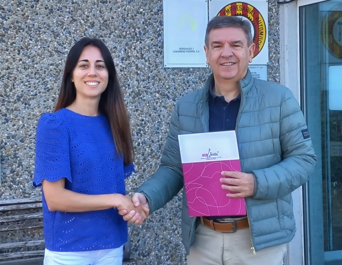Desguaces y Chatarras Pedrós renueva con el IRBLleida