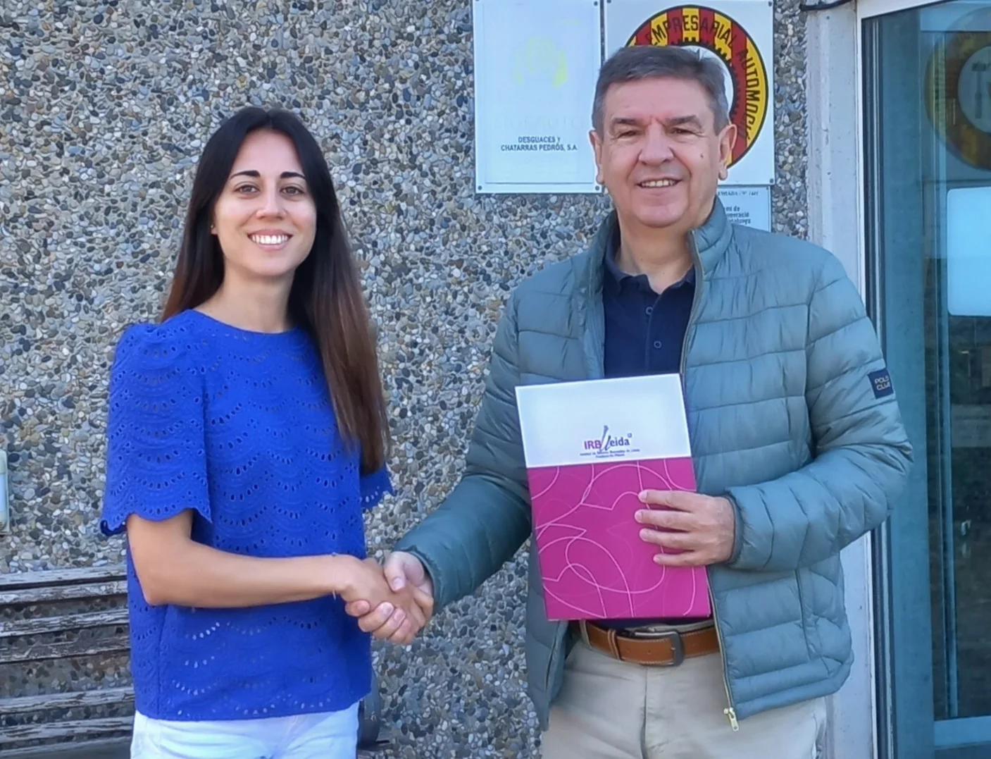 Desguaces y Chatarras Pedrós renueva con el IRBLleida