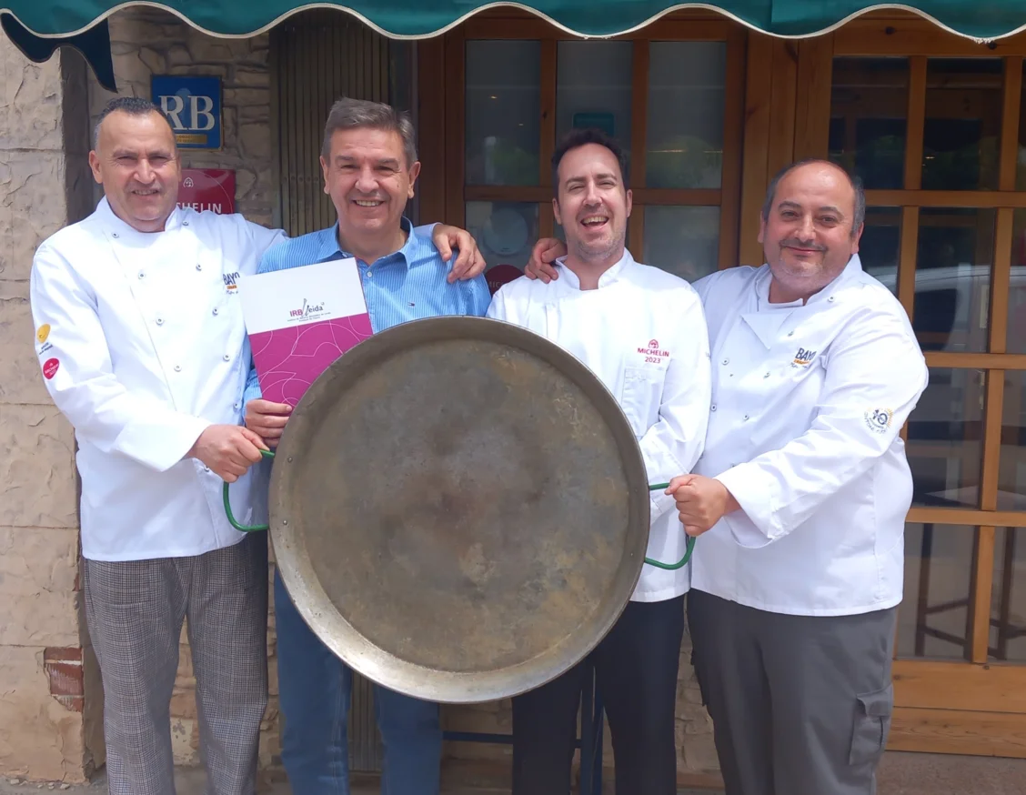 La Arrosseria Antoni Rubies renueva su colaboración con el IRBLleida