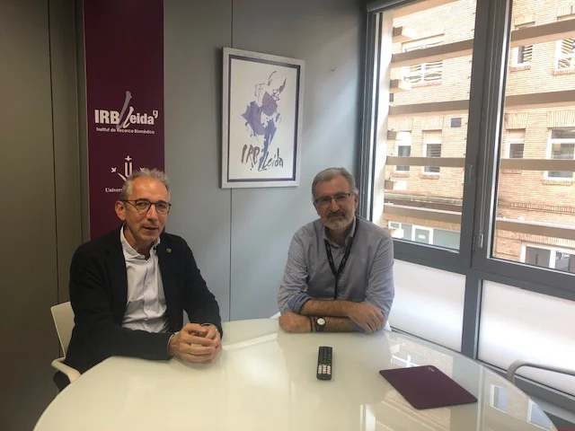 Meeting between the UdL Social Council and IRBLleida