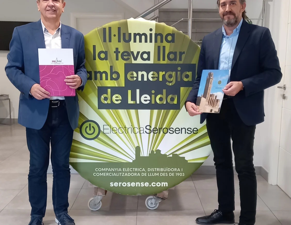 Elèctrica Serosense renueva su colaboración con el IRBLleida