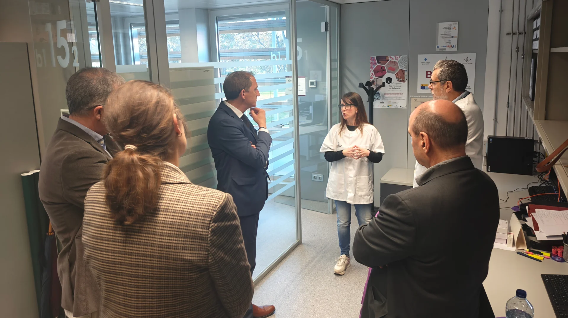 El subdelegado del Gobierno visita el IRBLleida
