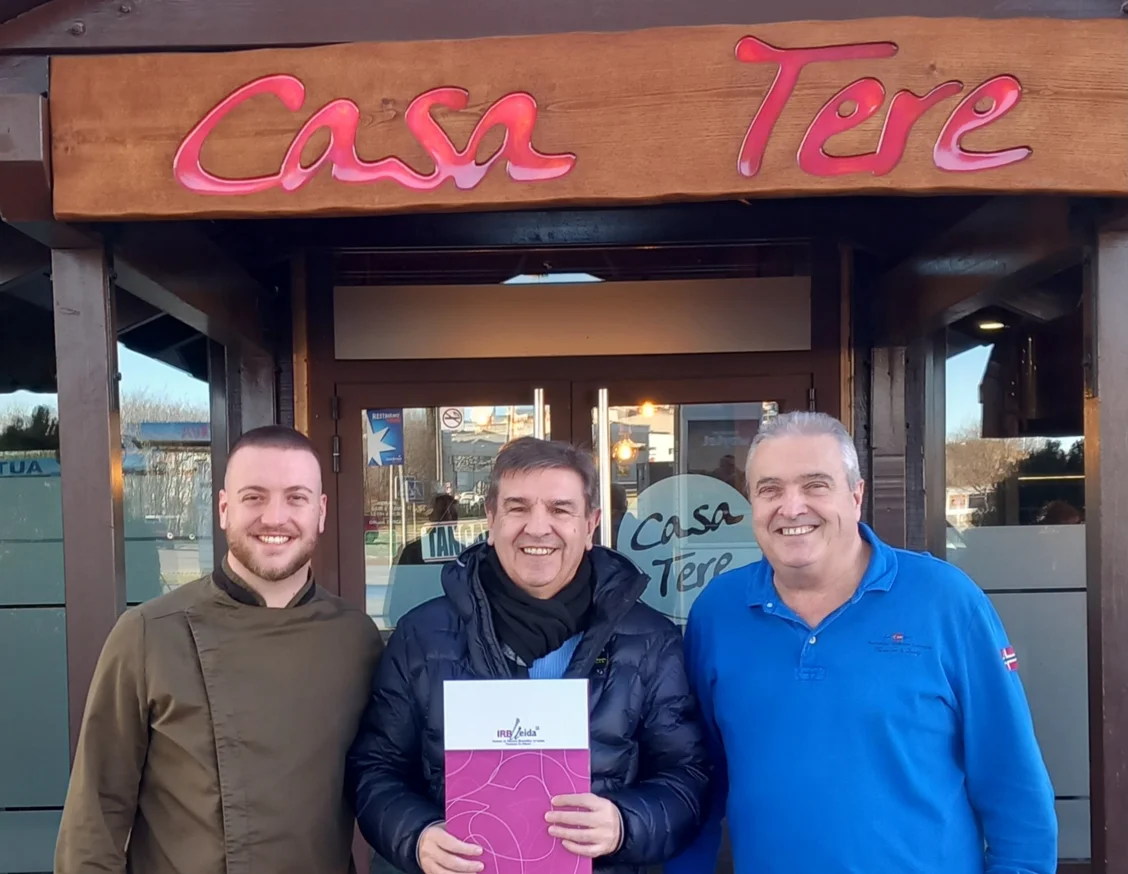 Casa Tere Degustació renueva su colaboración con el IRBLleida