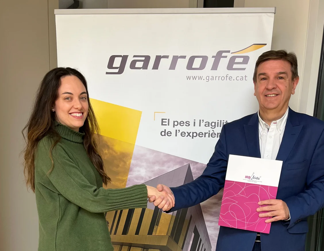 La empresa Garrofé renueva su colaboración con el IRBLleida