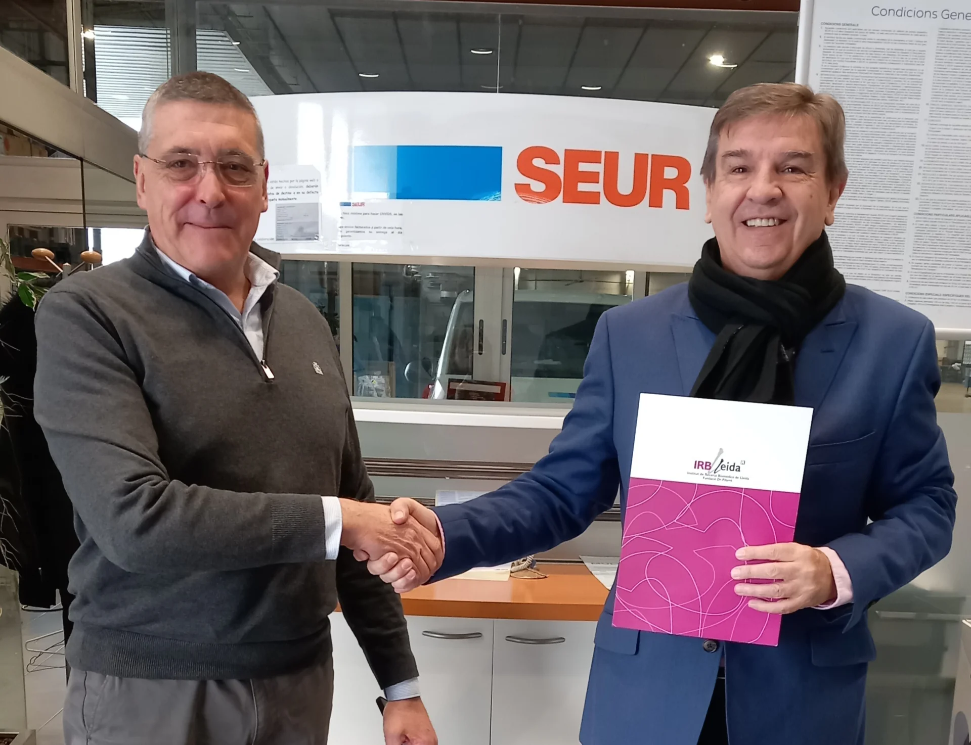 SEUR renova la seva col·laboració amb l'IRBLleida