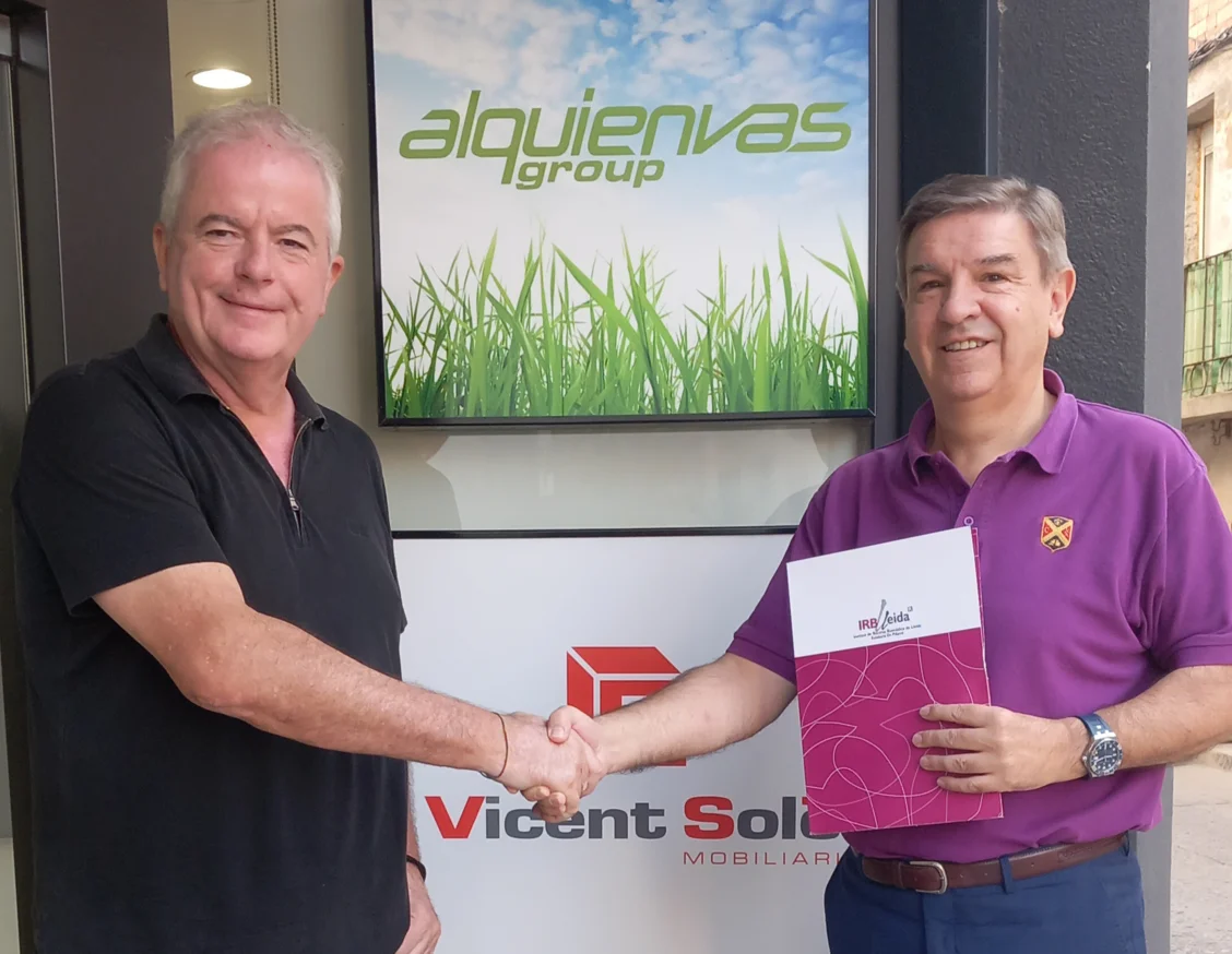 Alquienvas Group renueva su colaboración con el IRBLleida