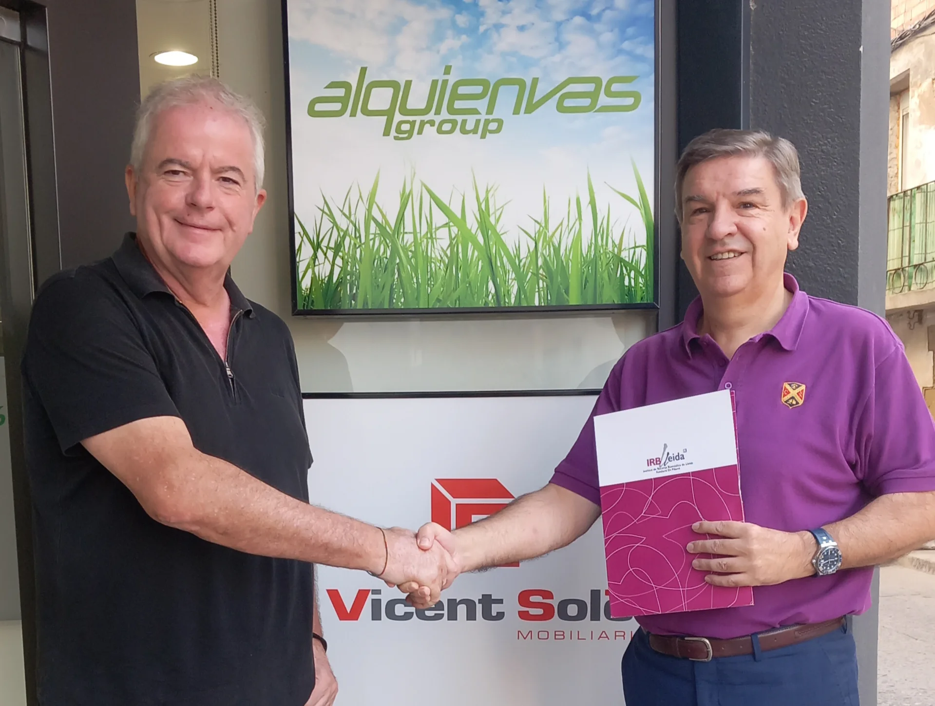 Alquienvas Group renueva su colaboración con el IRBLleida