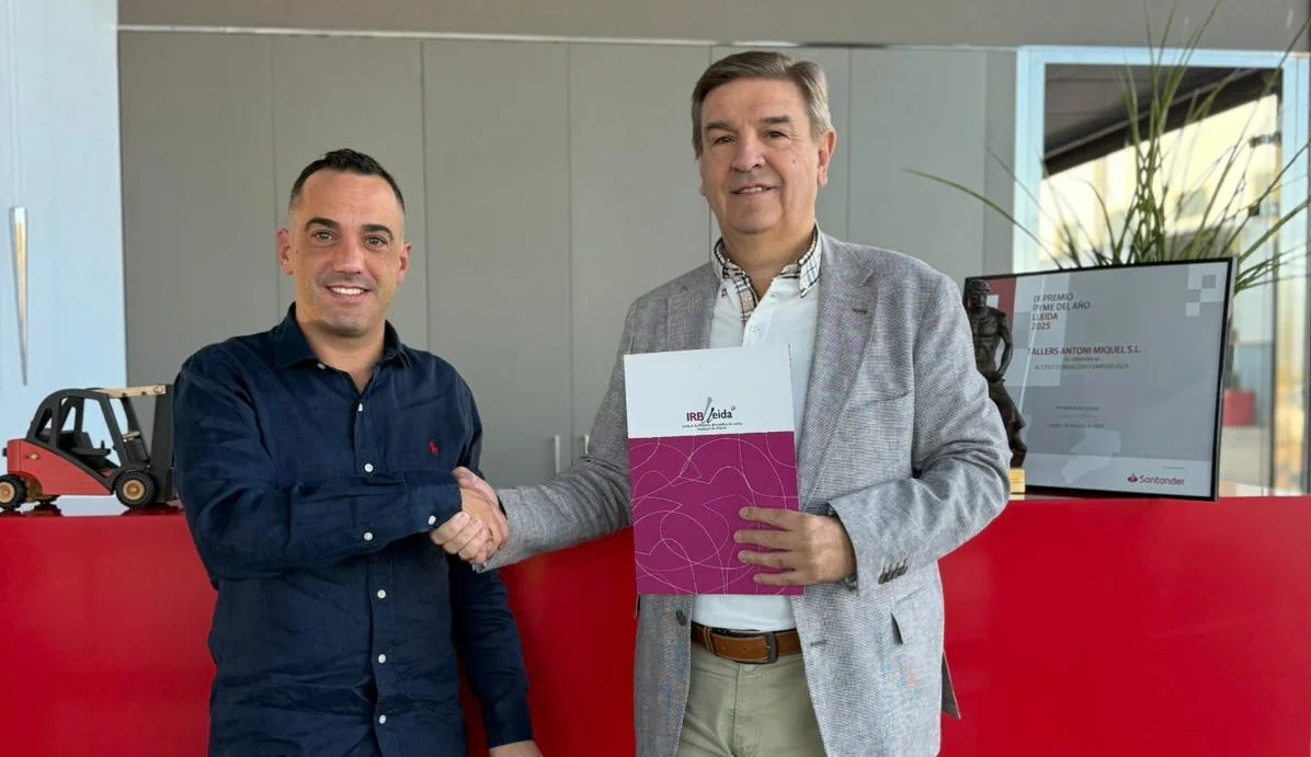 Tallers A. Miquel renueva su colaboración con el IRBLleida