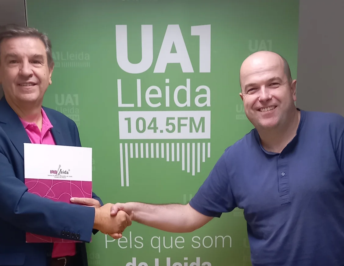 UA1 Lleida Ràdio renueva su colaboración con el IRBLleida
