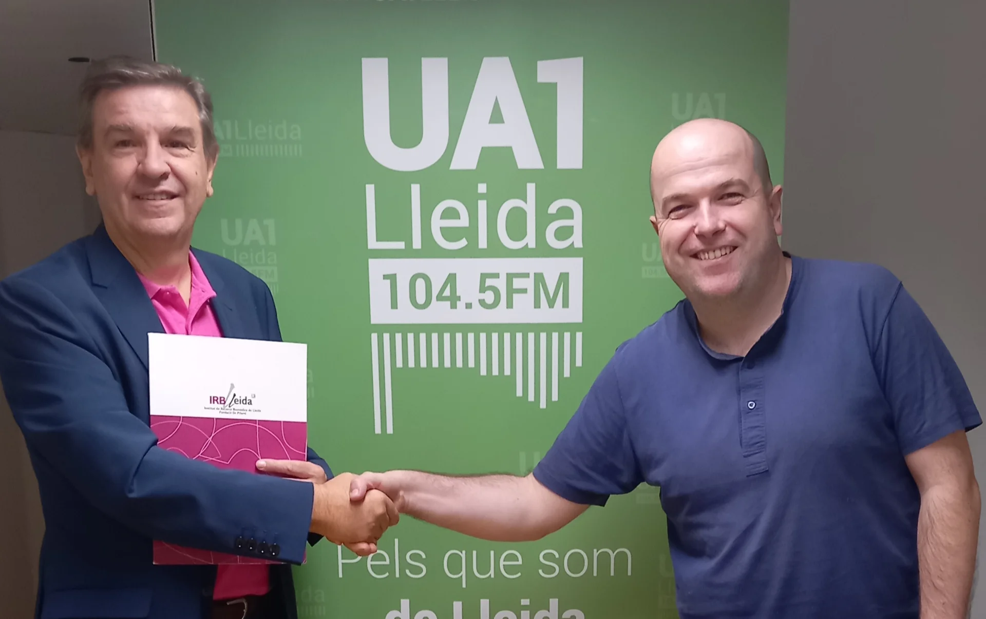 UA1 Lleida Ràdio renueva su colaboración con el IRBLleida