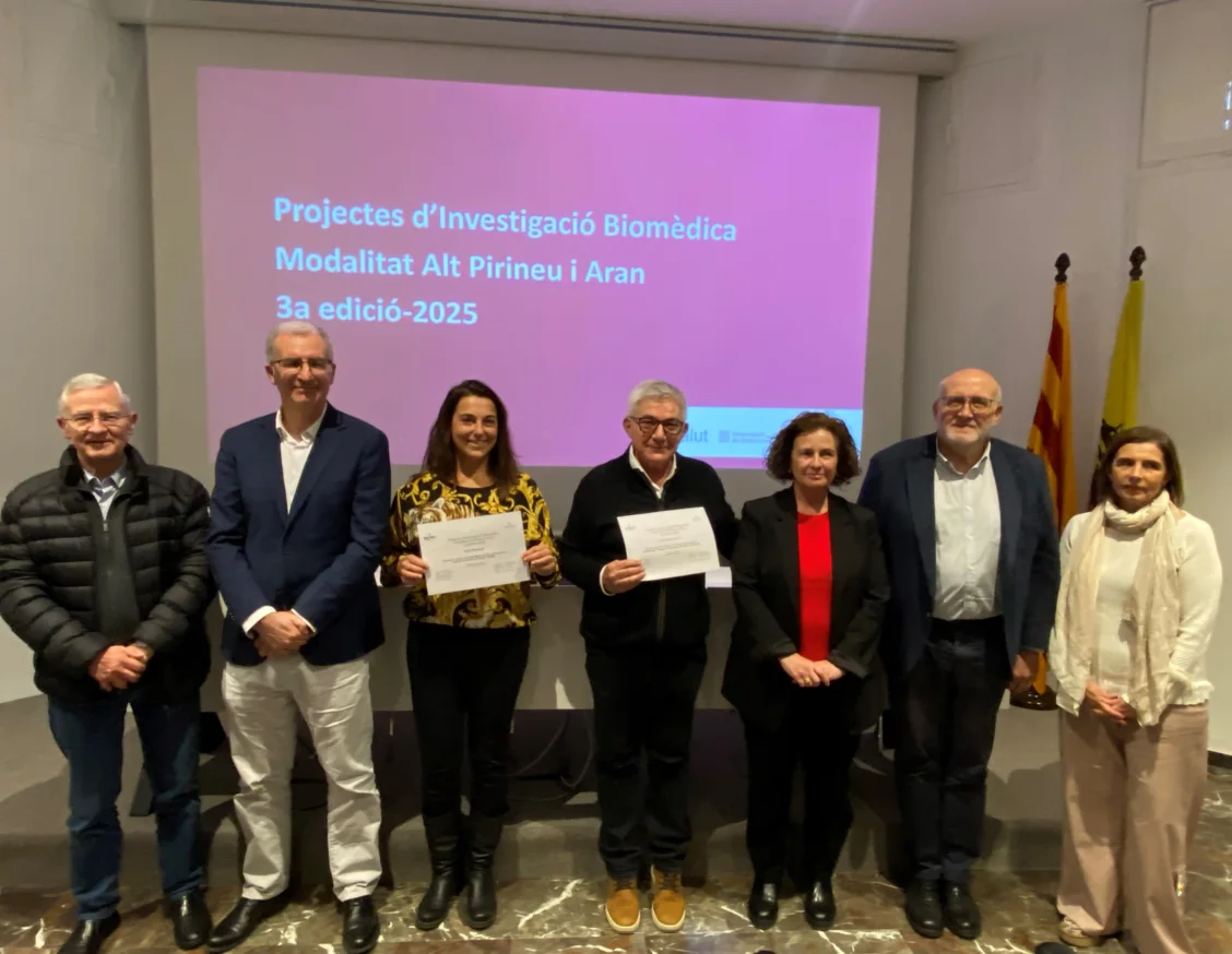 Becados dos proyectos del Alto Pirineo y Arán para la detección temprana de trombosis venosa profunda y la evaluación subcutánea de grasa