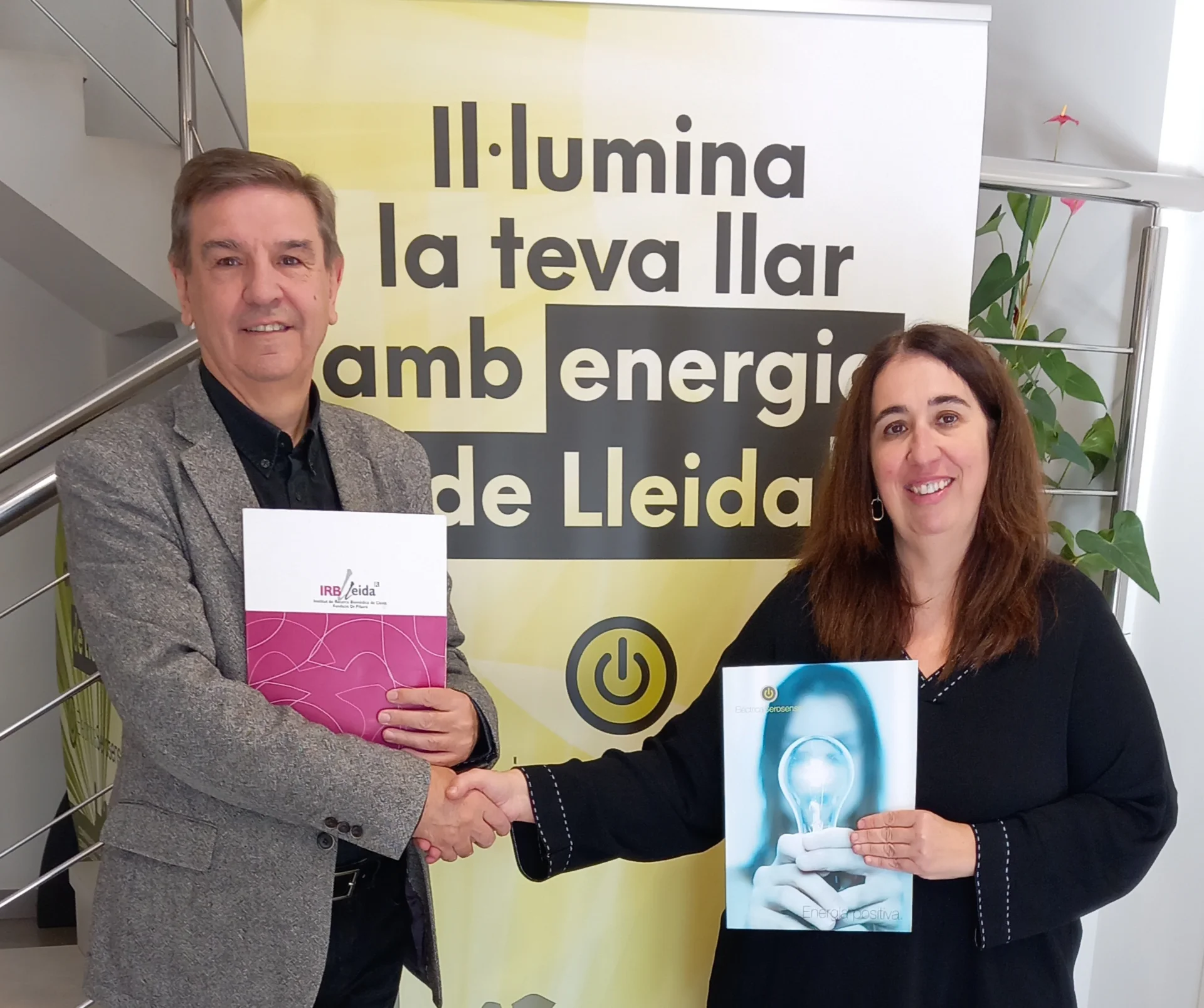 Elèctrica Serosense renueva su colaboración con el IRBLleida