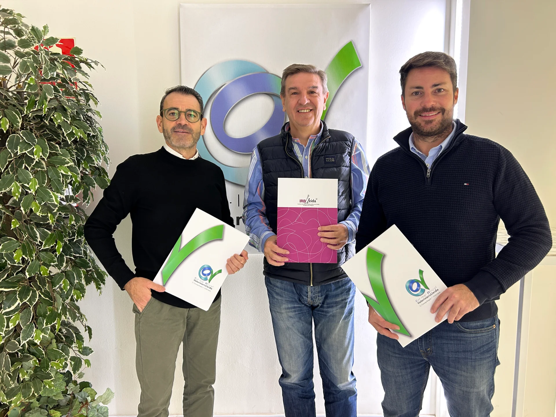 El Col·legi Oficial de Veterinaris de Lleida renueva su colaboración con el IRBLleida