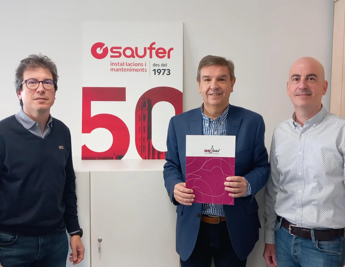 Saufer, nova empresa col·laboradora de l'IRBLleida