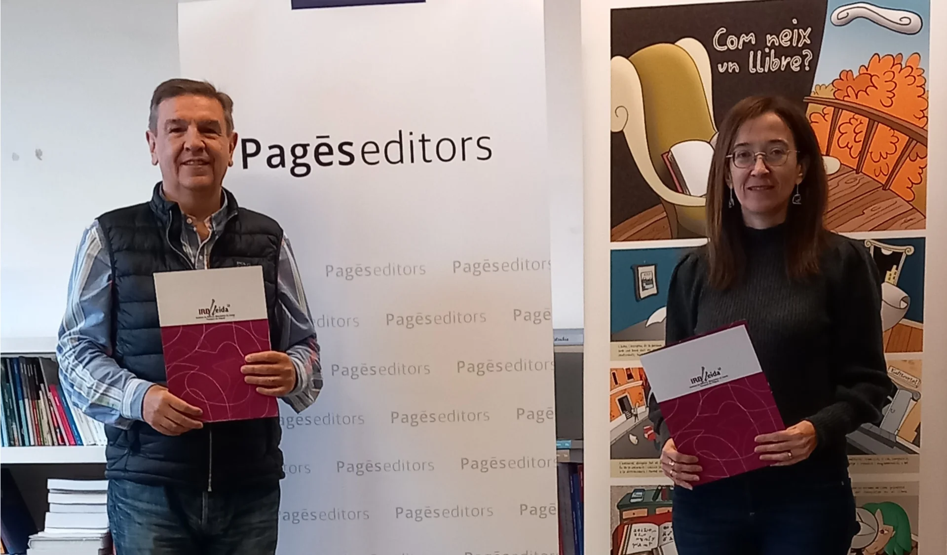 Pagès Editors renova la col·laboració amb l'IRBLleida