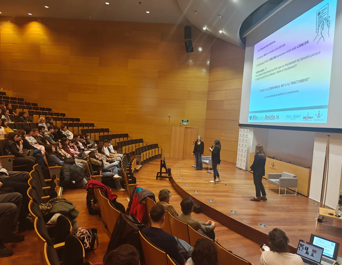 150 estudiants de batxillerat de Lleida assisteixen a la V jornada INspiracy Lleida per estimular l’interès per la investigació en l’àmbit científic