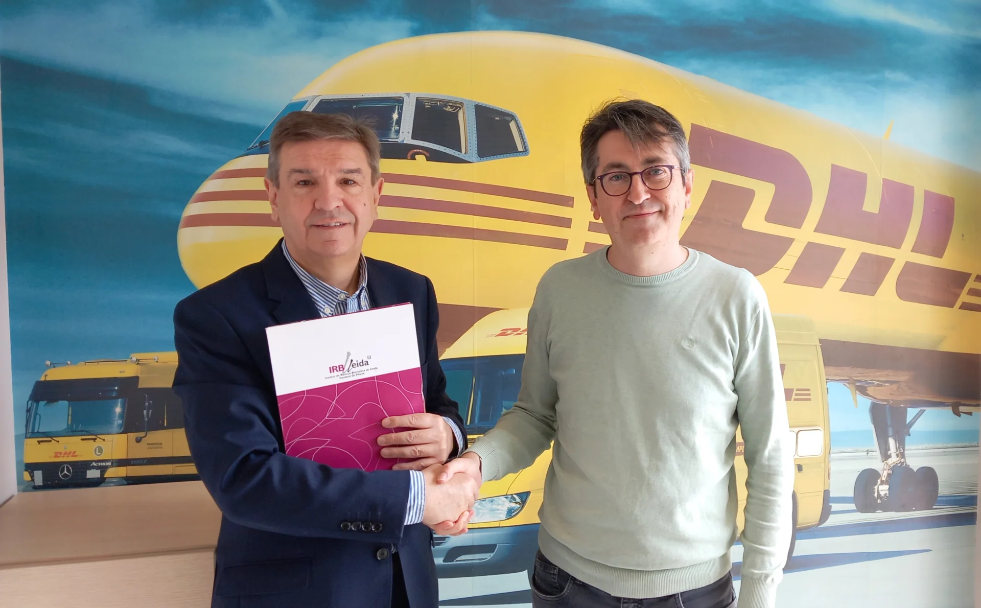 DHL renueva su colaboración con el IRBLleida