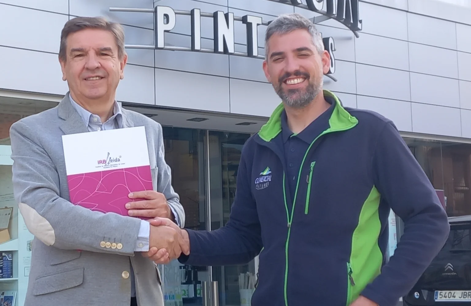 Comercial Pintures renews its collaboration with IRBLleida