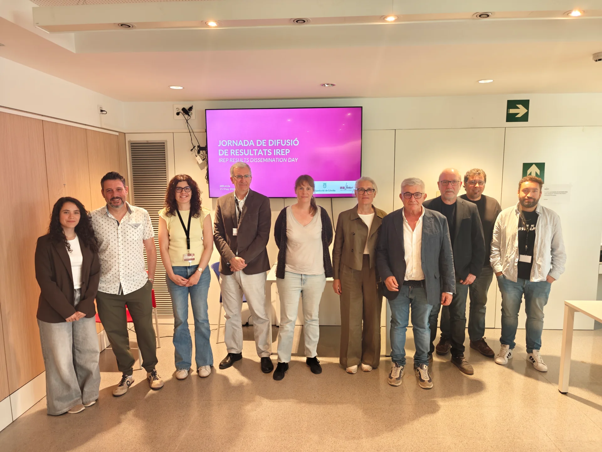 El IRBLleida celebra la primera jornada de difusión de resultados de los proyectos del programa intramural (IREP) financiado por la Diputació de Lleida