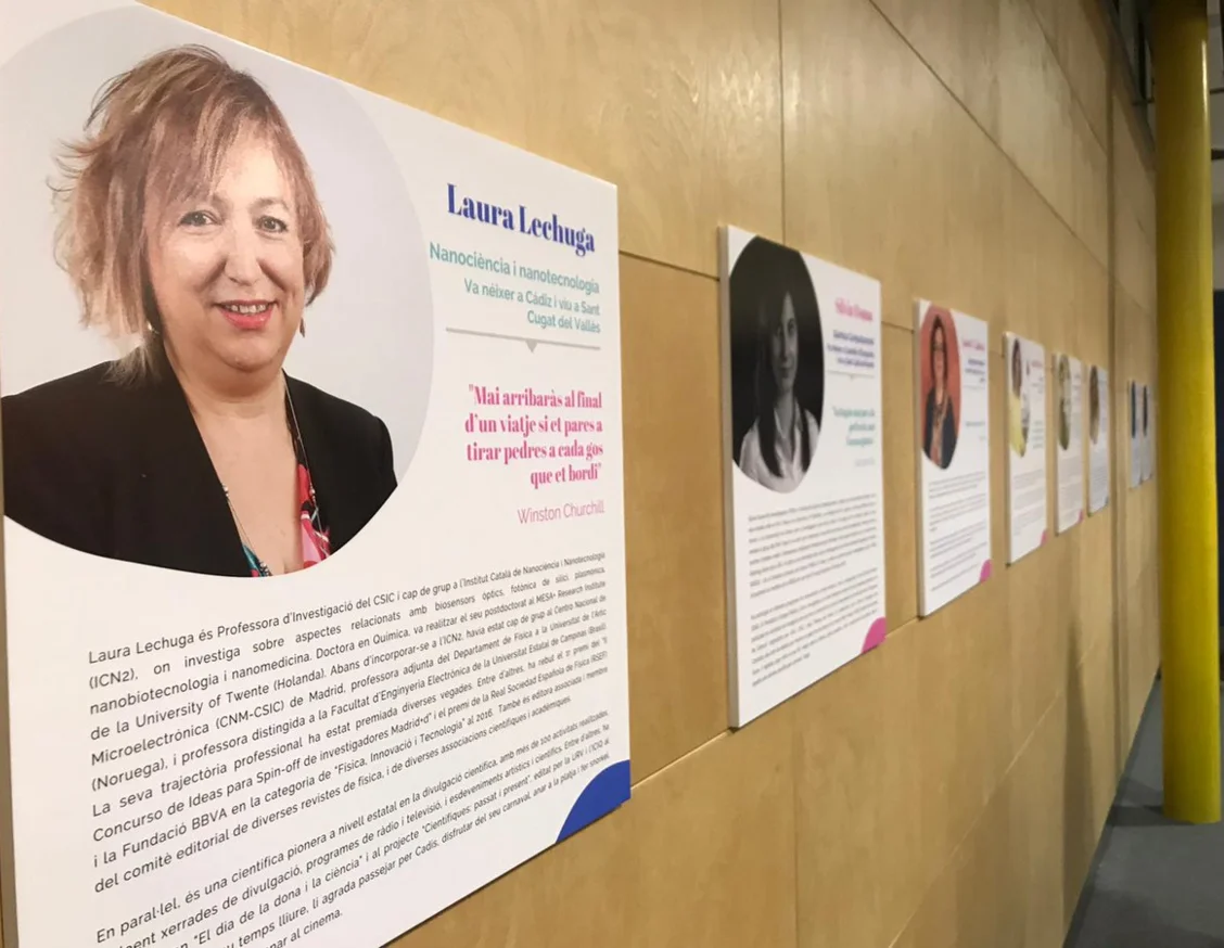Dos científicas de Lleida en la Exposición “Científiques Catalanes 2.0”
