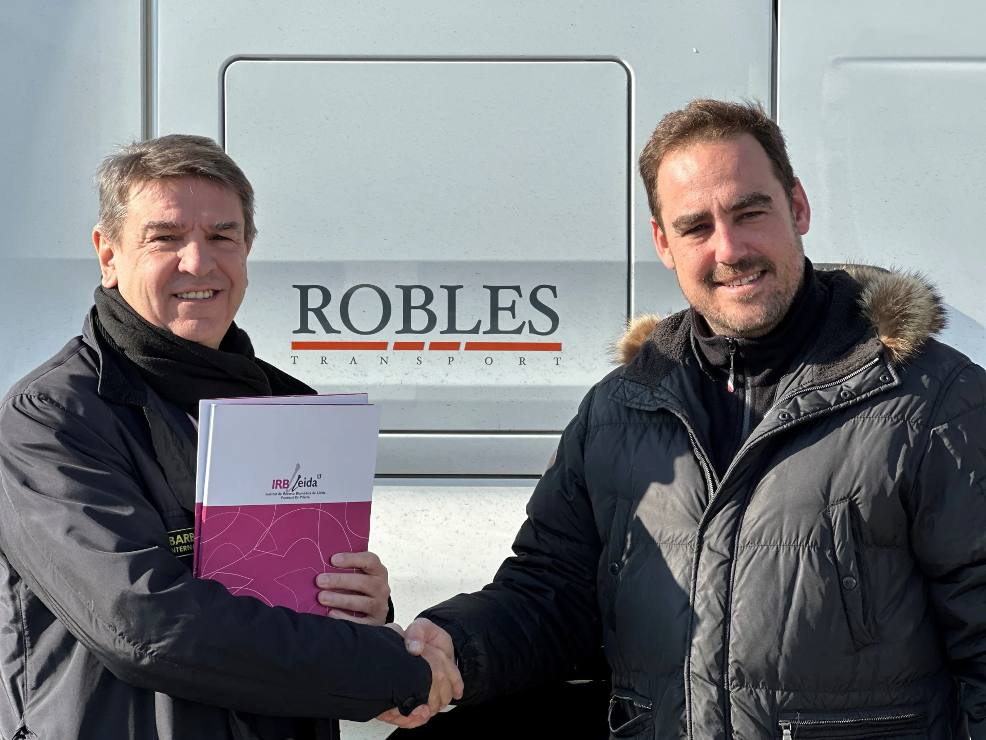 Robles Transport renueva su colaboración con el IRBLleida