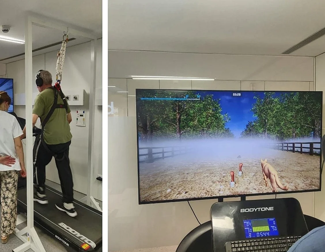 El entrenamiento mediante la realidad virtual, una herramienta eficaz para la rehabilitación de la marcha para las personas con Parkinson
