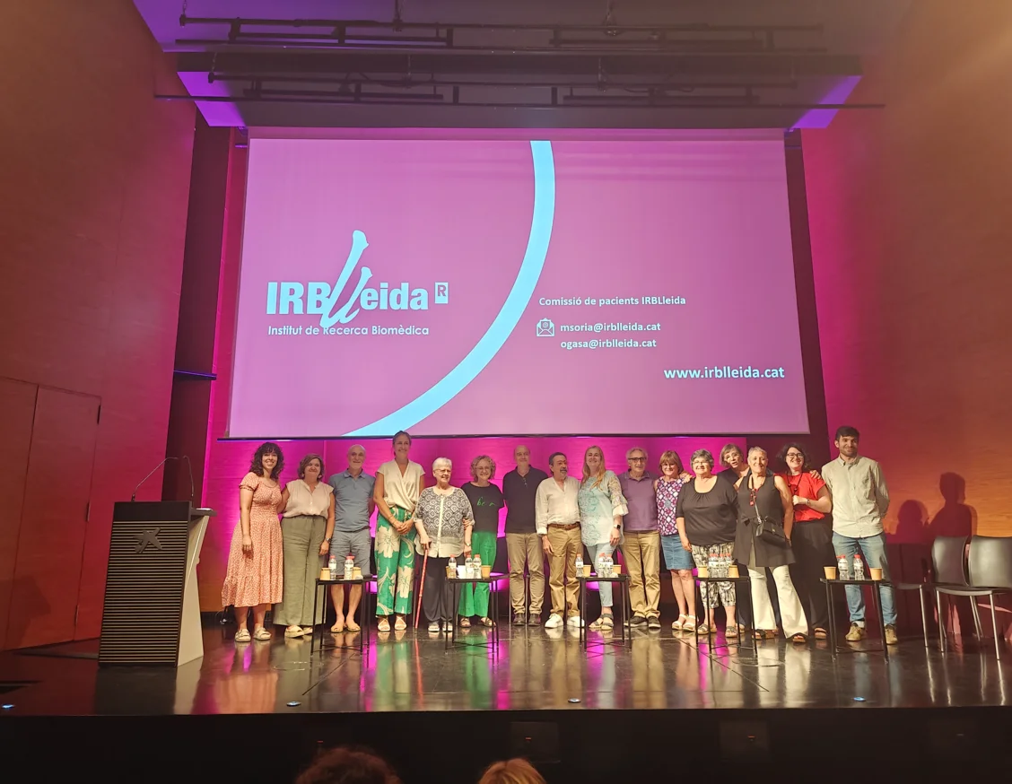 Emotiva VI Jornada #SomRecerca en el Caixaforum con la presentación de la reciente creada Comisión de Pacientes del IRBLleida