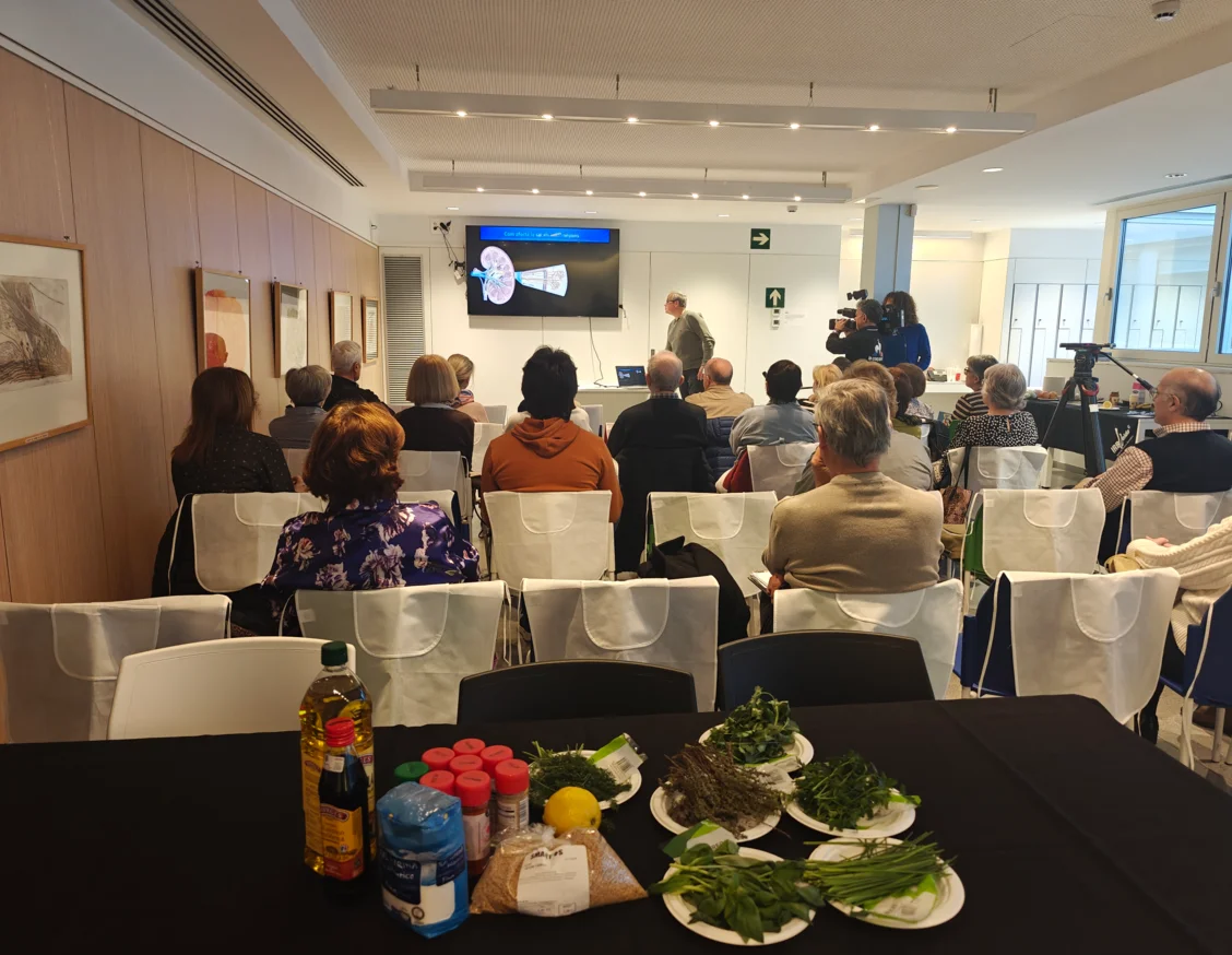 The “Recetas en su punto de sal” heart-healthy cooking workshops, featuring locally sourced produce and dietary advice, were a great success 