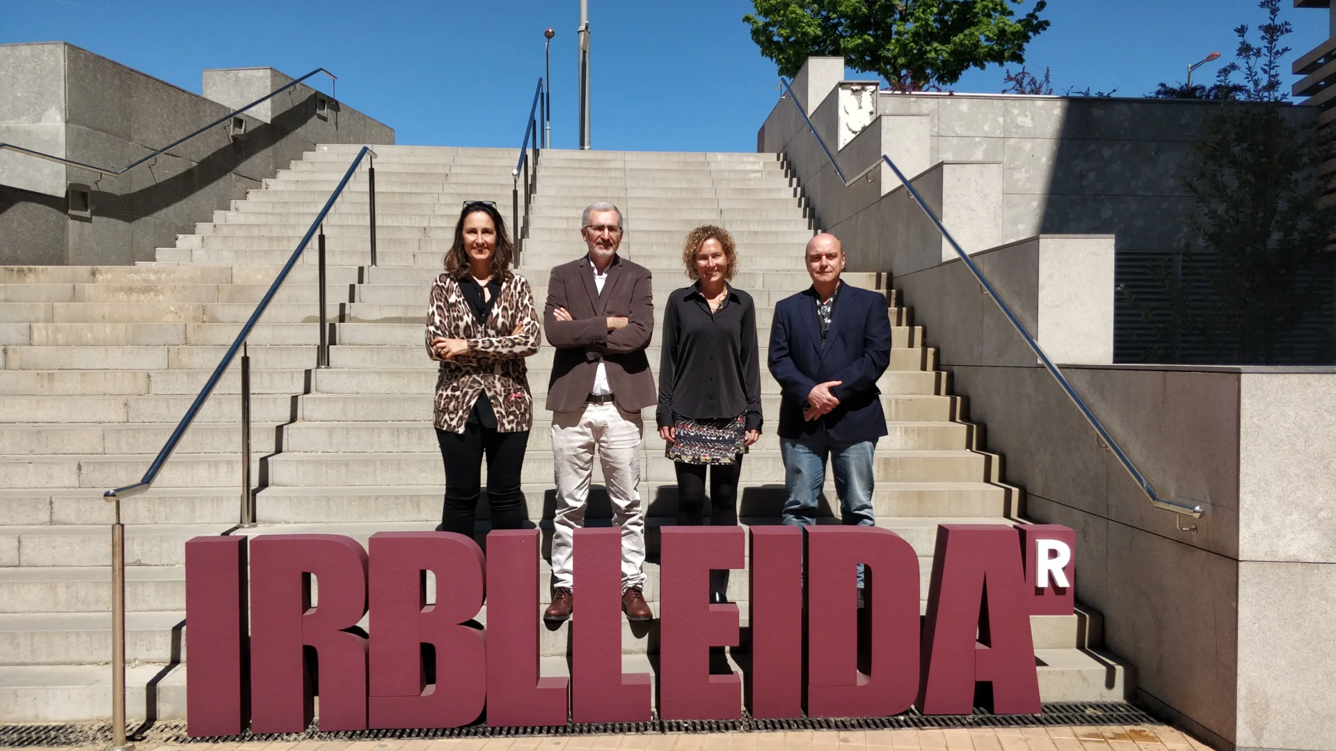 La directora de la Fundació Institució dels Centres de Recerca de Catalunya (iCERCA), Laia Pellejà i Puxeu, en el IRBLleida