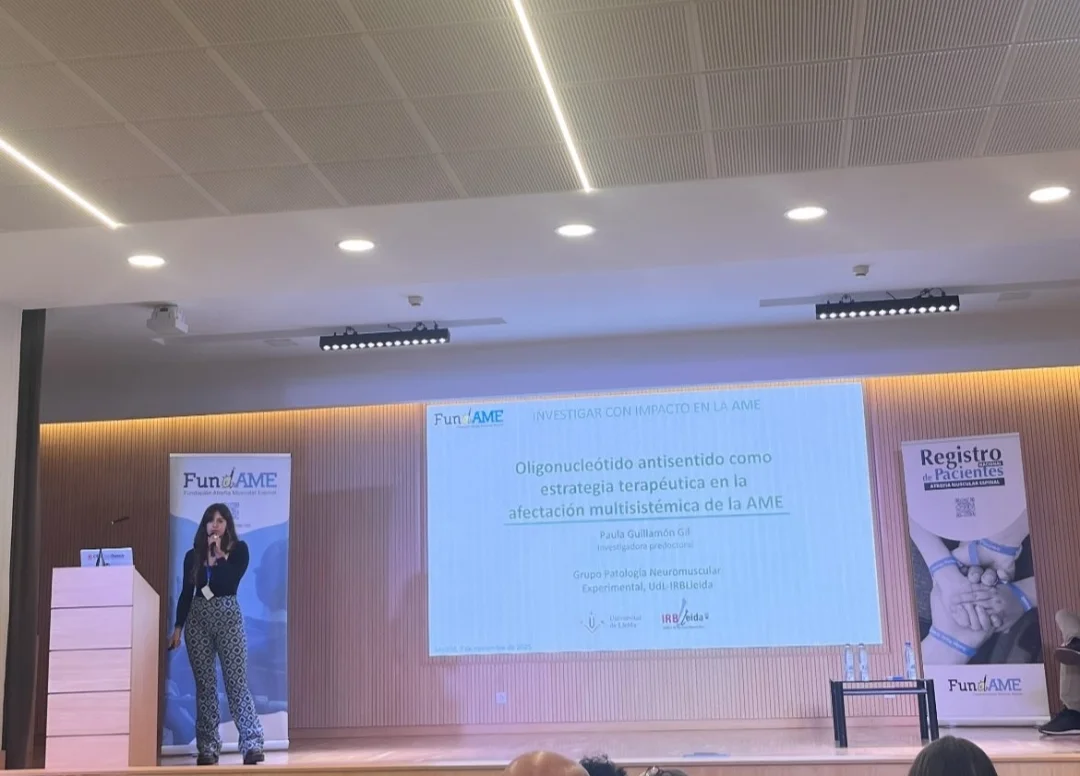 El IRBLleida, presente en 'Investigar con impacto en la AME'