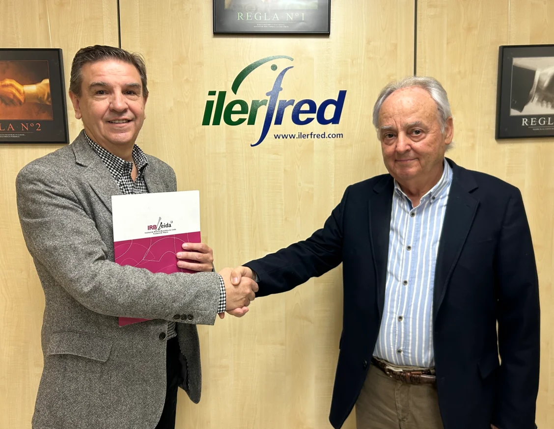 Ilerfred renueva su colaboración con el IRBLleida