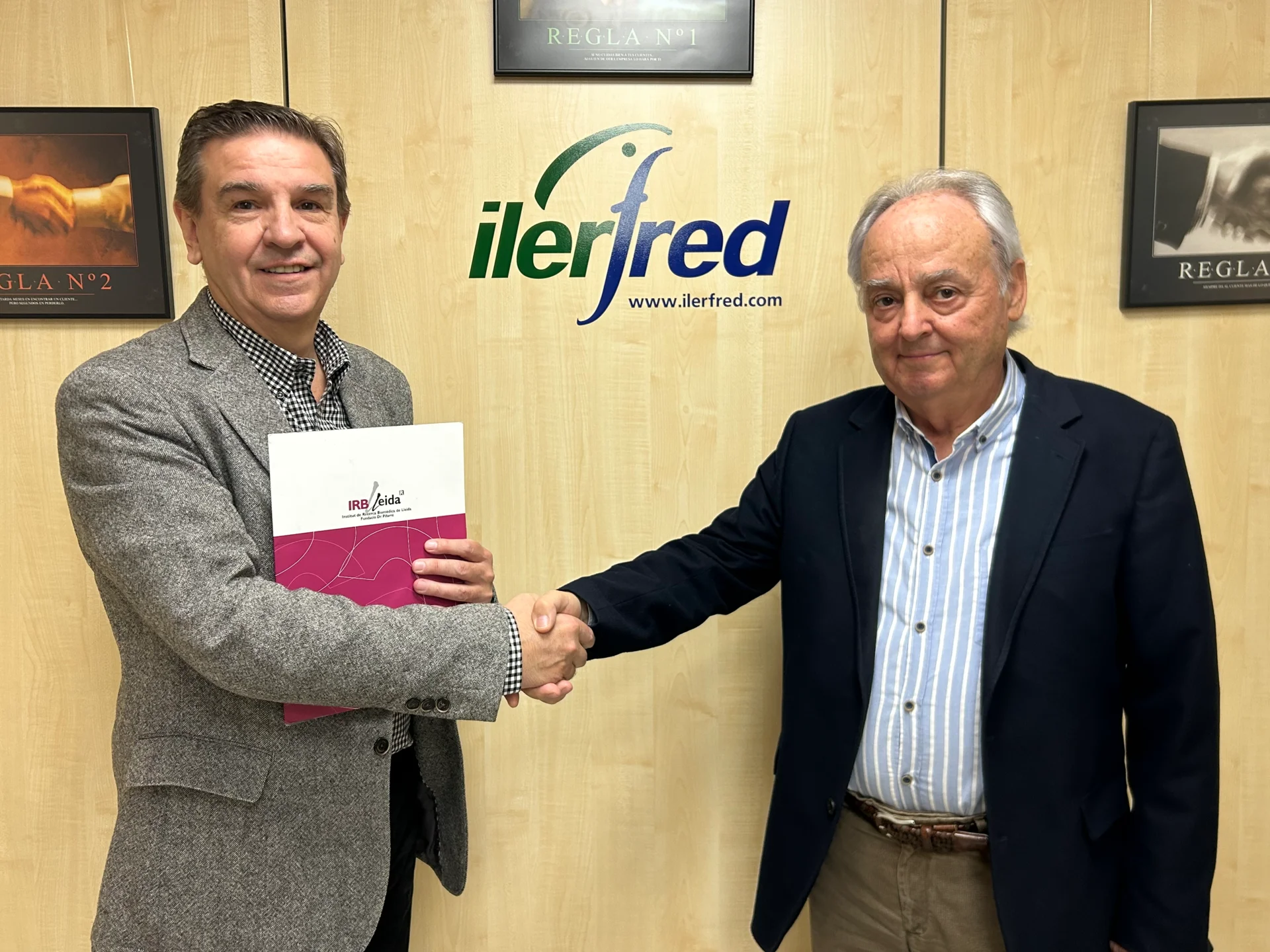 Ilerfred renueva su colaboración con el IRBLleida