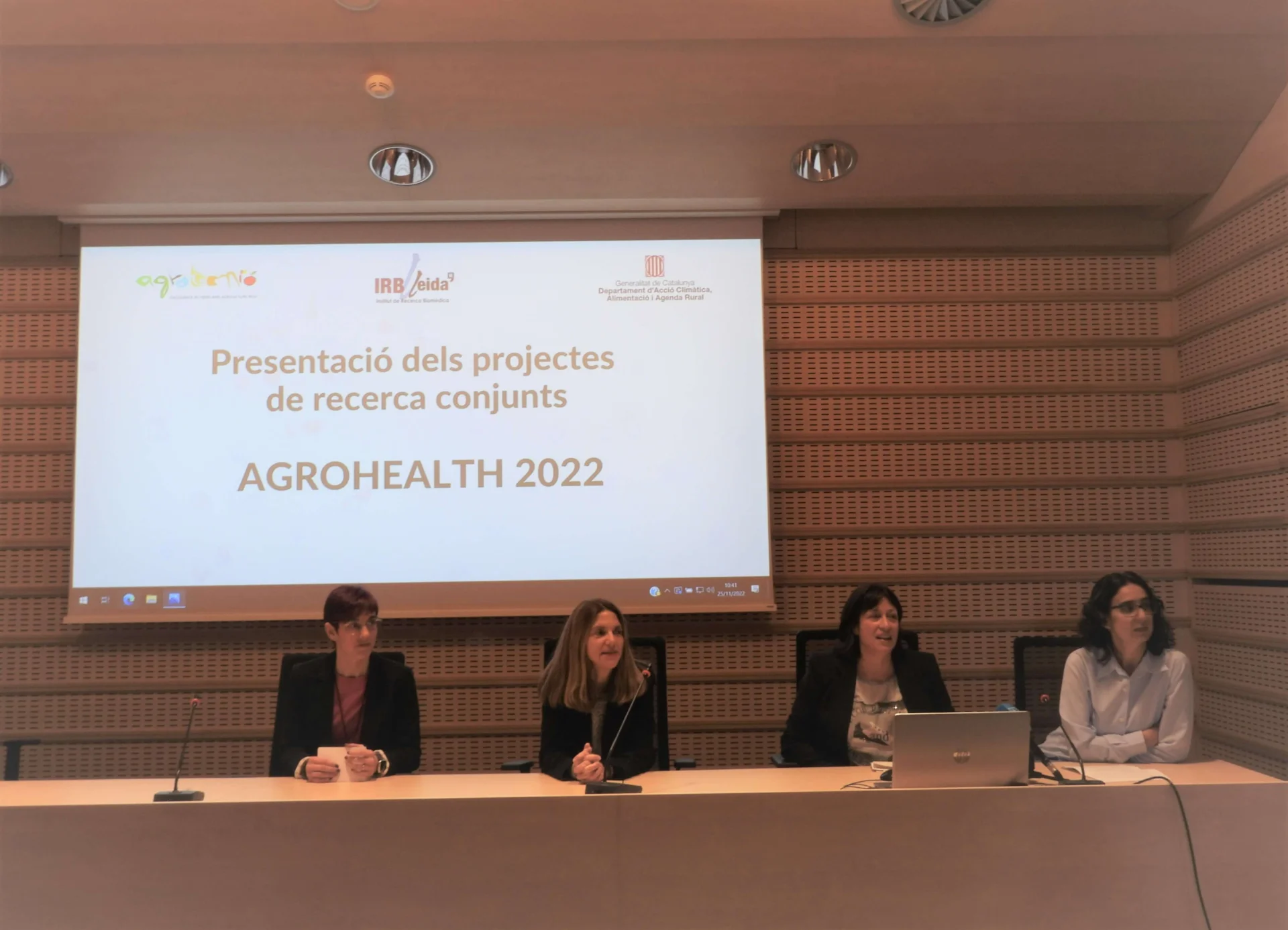 Agrotecnio y el IRBLleida inician tres proyectos de investigación conjuntos sobre agroalimentación y salud