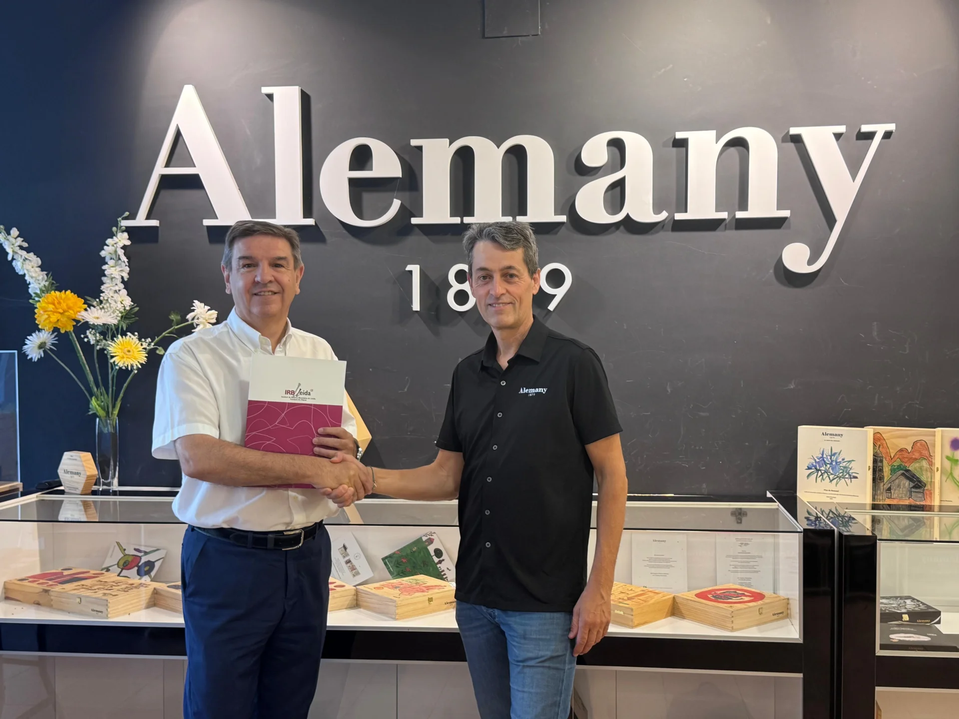 Torrons i Mel Alemany renueva su colaboración con el IRBLleida