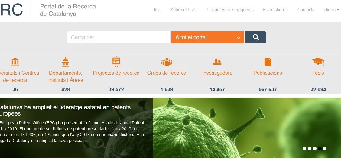 El IRBLleida se incorpora al Portal de la Investigación de Cataluña para visibilizar la tarea de los investigadores e investigadoras