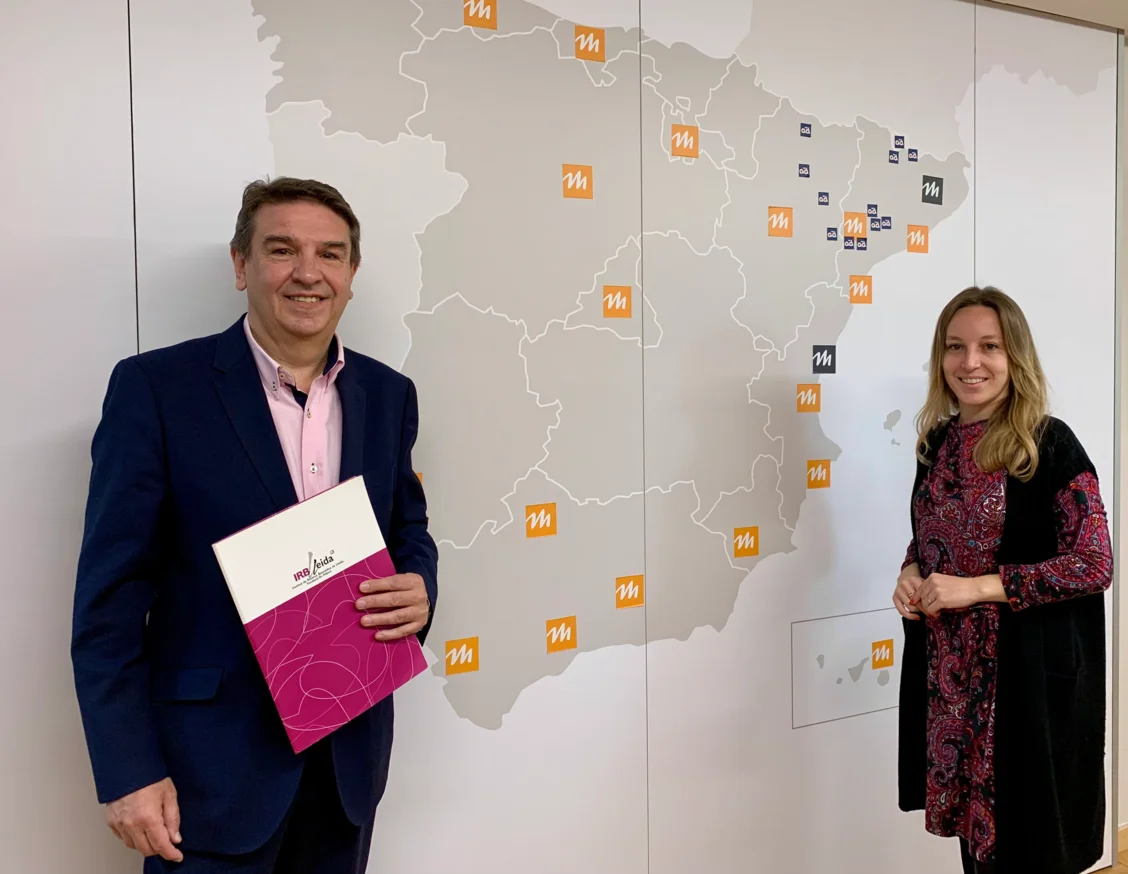 Masanés Servindustria renueva su colaboración con el IRBLleida