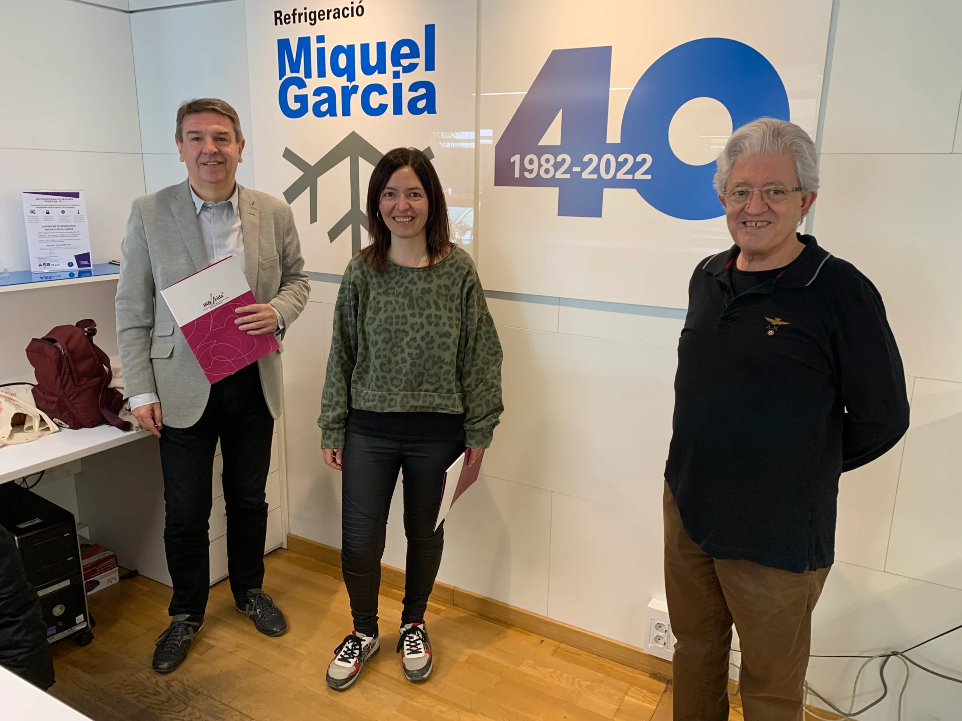Refrigeració Miquel Garcia renueva su colaboración con el IRBLleida