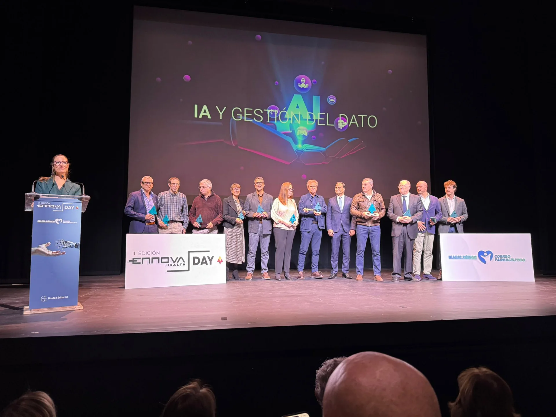 Premio Ennova Health al proyecto PROMETEUS para el seguimiento de enfermedades crónicas con herramientas digitales.