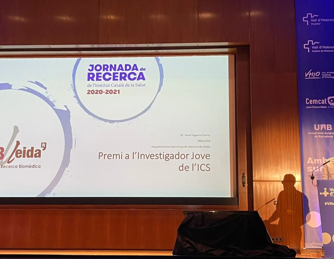 Oriol Yuguero, Premio al Investigador Joven del ICS 2021