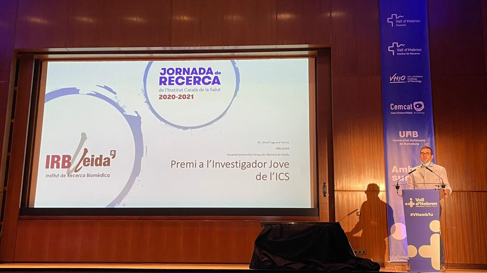 Oriol Yuguero, Premio al Investigador Joven del ICS 2021