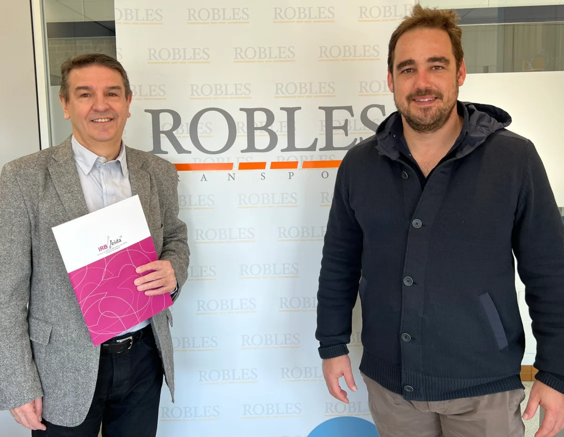 Robles Transport, nueva empresa colaboradora del IRBLleida