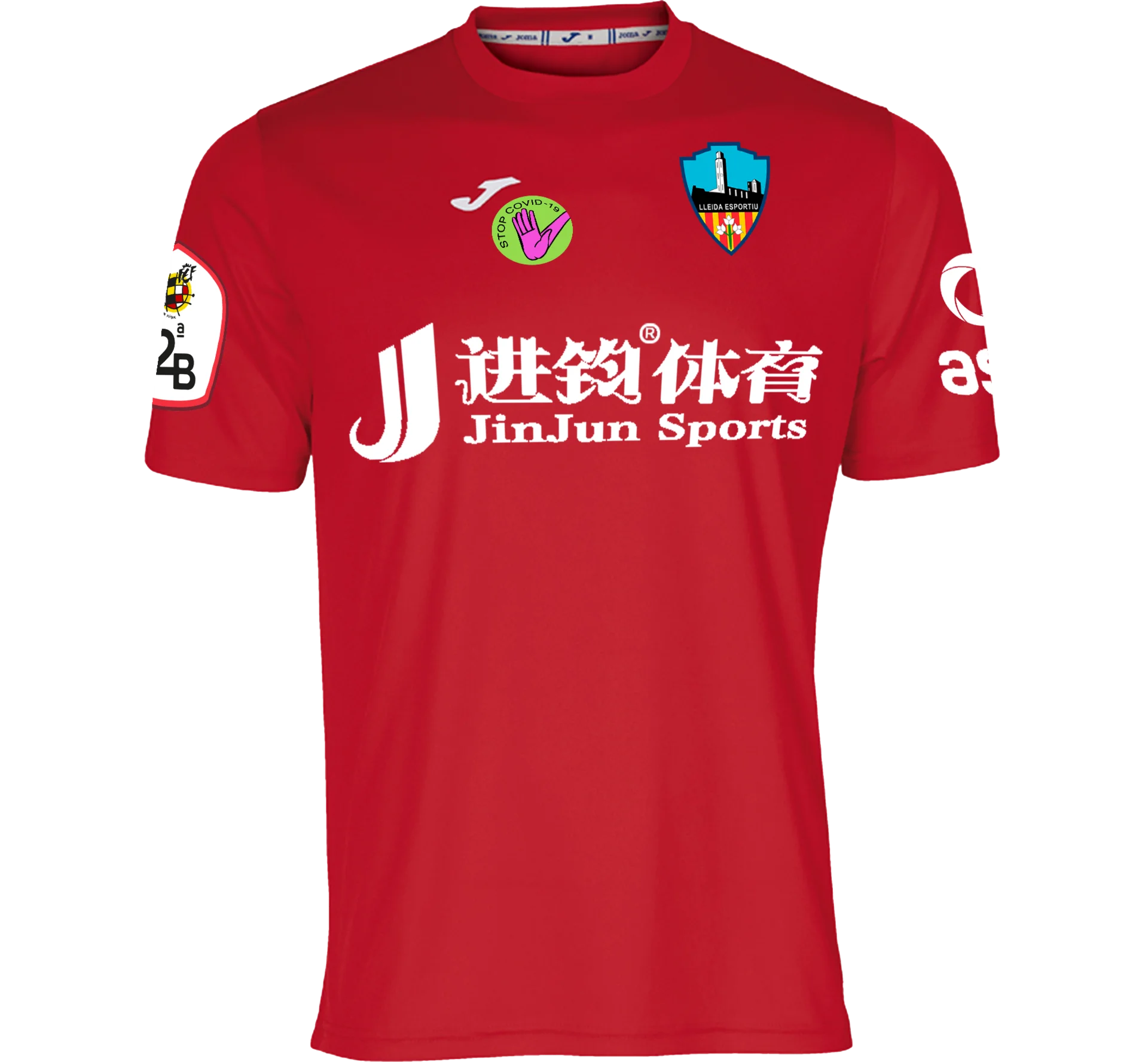 El Lleida Esportiu diseña una nueva camiseta para recaudar fondos para la investigación de la COVID-19