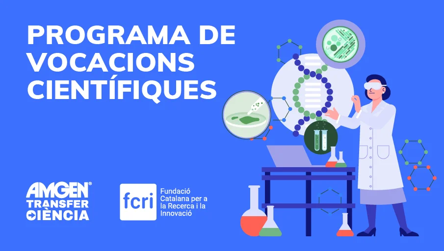 Three IRBLleida researchers participate in the 'Amgen TransferCiència' educational programme for the promotion of scientific vocations