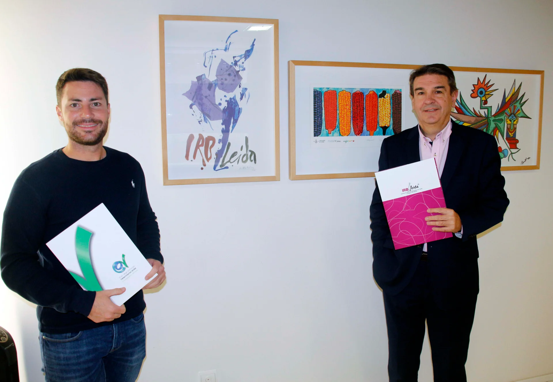 El Col·legi Oficial de Veterinaris de Lleida renueva su colaboración con el IRBLleida